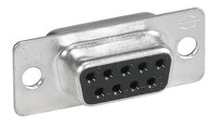 Whirlwind DSUB9CHF 9-pin D-Sub Connector, Female Chassis