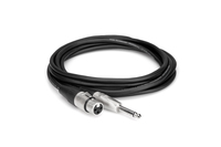 Hosa HXP-010 10' Pro Series XLRF to 1/4" TS Cable