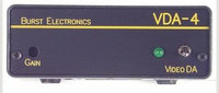 Burst Electronics VDA4YC 1x4 S-Video Distribution Amplifier