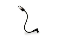 Hosa LTE-297XLR4 15" Incandescent Gooseneck Console Lamp, Right-Angle XLR4M Connector