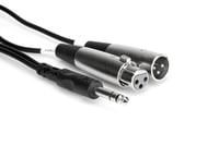 Hosa SRC-204 13.1' 1/4" TRS to XLRM and XLRF Insert Cable