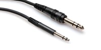 Hosa TTQ-105 5' TT TRS to 1/4" TRS Patch Cable