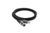 Hosa UXA-110  10' TRACKLINK XLR3F to Type A USB Cable 
