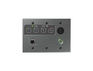 Attero Tech Zip4-3G 3-Gang 4-Button, 4-Zone Dante Paging Interface