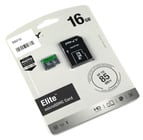 Lectrosonics 55010 16 GB Micro SD Card with SDHC to SD Adapter