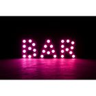 Eliminator Lighting DECOR-BAR-MINI 24" RGBW LED Letters with Remote, White