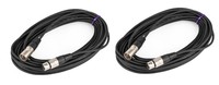 Cable Up DMX-XX350-TWO-K DMX 3-Pin Lighting Cable Bundle (2) Pack of DMX-XX3-50 DMX Cables