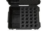 SKB 3i-2015-MC24 Waterproof 24x Microphone Case with Storage Compartment and Wheels