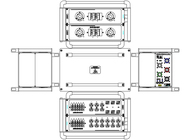 Motion Labs 1325-04-21-06-001  PDU Stackable, 5W Cam RGN In, 6x L21-30 