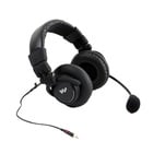 Williams AV MIC-158  Dual-muff headset microphone with TRRS 3.5mm plug 