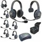 Eartec Co HUB862 Eartec UltraLITE/HUB Full Duplex Wireless Intercom System w/ 8 Headsets