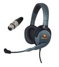 Eartec Co MXD4XLR/F MXD4XLRF Max 4G Double Headset with 4-Pin XLR Female Connector for Telex, ClearCom, RTS