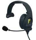 Pliant Technologies PHS-SB110E-DMG  Smartboom Pro Single Ear Electret Headset w/dual 3.5mm gold