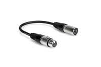 Profi DMX Adapter Kabel 5-pol XLR Female zu 3-pol Male Licht Effekt Gold 20 cm 