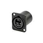 Neutrik NO2-4FDW-1-A Opticalcon Chassis Connector with IP65 Rating