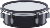 Roland PDA100L-BK  10" V-Drums Tom Pad w/ Acoustic Design, 3 Series 