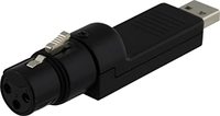 Rapco SMA-USB-XLRF Stagemaster XLRF-USB Audio Adapter