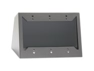 RDL DC-3G 3 Desktop or Wall Mount Chassis for Decora Remote Controls or Panels, Gray