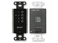 RDL DS-RC4ST  4-Channel Remote Control for ST-SX4, Stainless Steel
