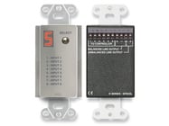 RDL DS-SFRC8L  Audio Selector for Source Flex Distributed Audio 