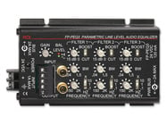 RDL FP-PEQ3 3 Band Parametric Equalizer, Terminals / Phono Jacks