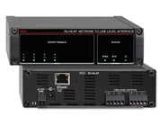 RDL RU-NL4P Network to Line Level Interface, Dante Input, 4 Balanced Line Outputs, with PoE