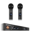Audix AP62OM2 60 Series Dual-Channel Wireless System with 2 H60 OM2 Handheld Mic Transmitters