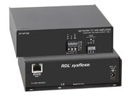 RDL SF-NP16E  16W Dante to 70/100V Mono Audio Amplifier, PoE 