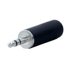 Switchcraft 35HDBNS  3.5mm Straight Stereo Plug (Tin Finger, Black Handle) 