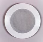 Lowell CN-8M 8" Speaker Grille, Torsion Mount, Steel, 12.5" Dia., White