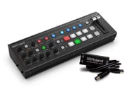 Roland Professional A/V V-1HD+ STR Compact Pro HD Switcher with UVC-01 HDMI to USB 3.0 Encoder