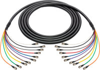 Laird Digital Cinema BNC-10SNK-050  10-Channel BNC Thin Profile 23AWG Snake Cable, 50 Foot 