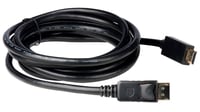 Liberty AV E-DPM-HDM-03F 3' Economy Molded DisplayPort to HDMI cable