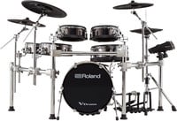 Roland V-Drums TD-50KV2 6-Piece Electronic Drum Set With Rack, KD-180 Kick Pad