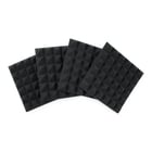 Gator GFWACPNL1212P-4PK Four Pack of 2”-Thick Acoustic Foam Pyramid Panels 12”x12”
