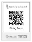 Atlas IED GEM-5  Atmosphere Virtual Wall Controller QR Code Holder 