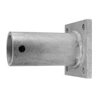 The Light Source WM1.5PW  Wall Mount for 1.5" Nominal Pipe, White 