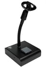 Rolls MS211  Gooseneck pedestal mic stand, Push to talk/mute 