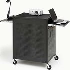 Bretford Manufacturing TC15-BK Presentation Cart with Cabinet, 32" x 24" x 42"