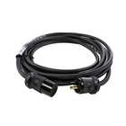 Lex PE700J-25-520 20A 12/3 SJOW Female to Male Extension Cable, 25'