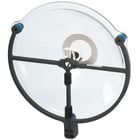 Klover Sound Shark Long-Range Parabolic Dish for Lav Microphones, Black