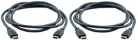 Kramer C-HM/HM-3-PK2-K 3' HDMI to HDMI CABLE, 2 PACK