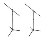 Mic Stand, Single Point Adjustable Boom 2-Pack
