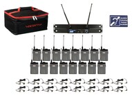 VocoPro IEM-ASSIST-16-EXTEND  16-Receiver Wireless Assistive Listening System 