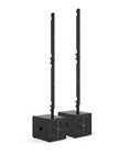 K-Array KR202-II Pinnacle KR202 II, Powered stereo system composed of 1 KS2I + 1 KS2PI + 4 KK102I + mounting hardware