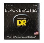 DR Strings BKE-9/46 Light-To-Medium Black Beauties K3 Coated Electric Guitar Strings