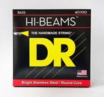 DR Strings LR-40 Hi-Beam Stainless Steel Bass Strings, Light 40-100