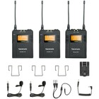 Saramonic UWMIC9TX9TX9RX9 Two Wireless Lavalier Mic Systems with 2-Channel Receiver