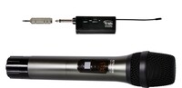 Galaxy Audio GTU-H0P5A0  Mini wireless system, handheld transmitter, dual receiver 
