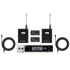 Sennheiser EW-DX-MKE2 Evolution Wireless Digital Bodypack System with 2 MKE2 Omni Lav Mics